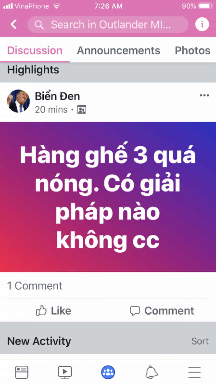 Máy lạnh Outlander có đủ mát cho 3 hàng?