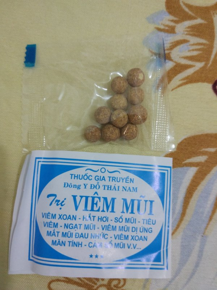 Thuốc gia truyền trị Viêm mũi các thể loại