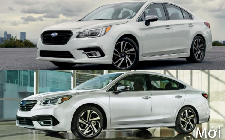 Sự khác biệt giữa Subaru Legacy thế hệ cũ và mới