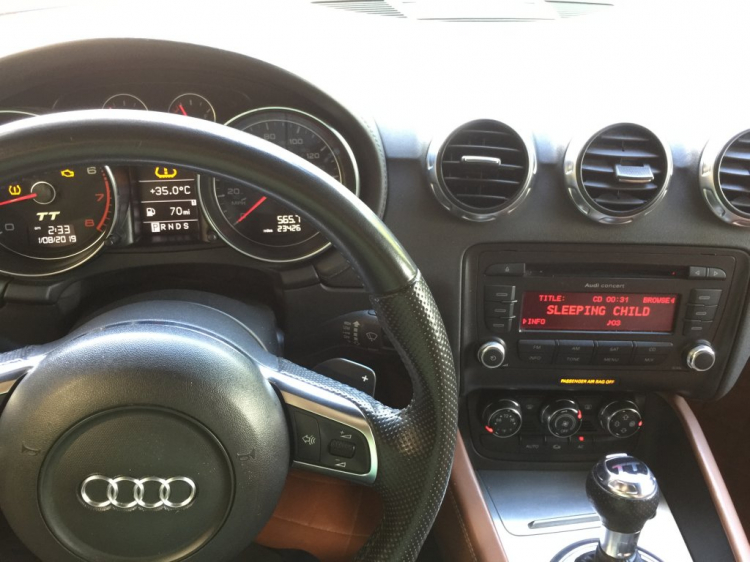 Độ nhẹ âm thanh Mark Levinson cho xe Audi TT