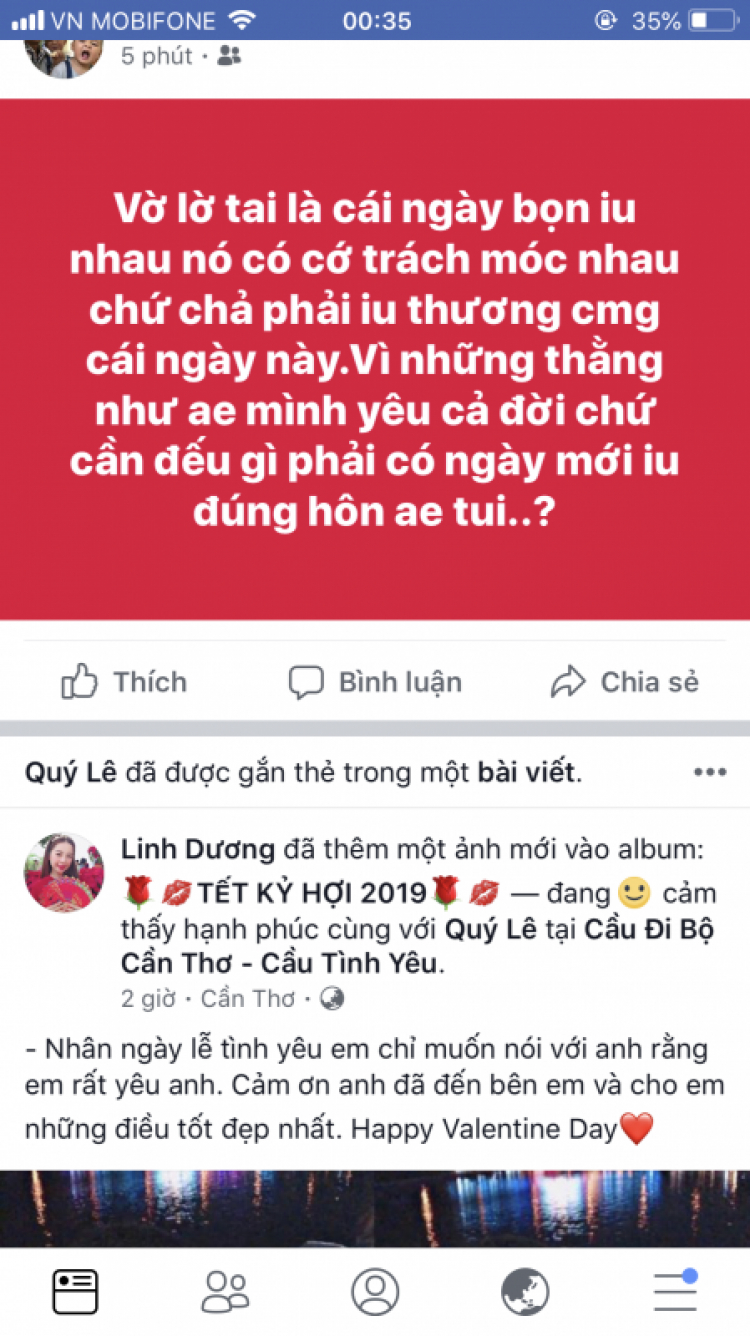 Valentine nên tặng gì cho vợ?