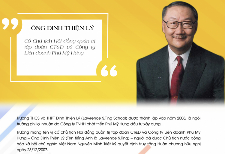 So sánh trường Trần Đại Nghĩa và trường Đinh Thiện Lý So sánh trường Trần Đại Nghĩa và trường Đinh Thiện Lý
