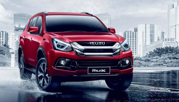 Isuzu Thái Lan giới thiệu MU-X Onyx Design Edition 2019; 2 phiên bản động cơ; giá từ 1 tỷ đồng