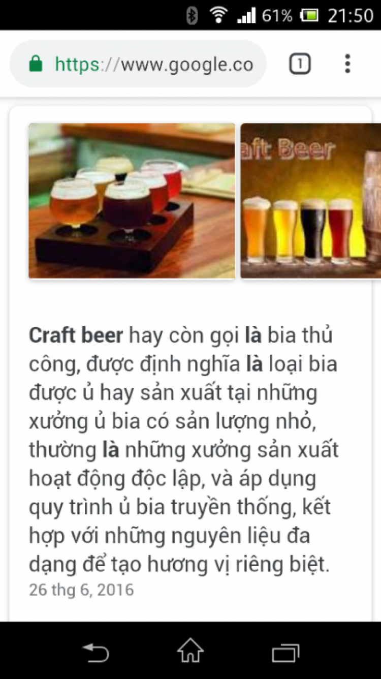 Craft beer khác gì bia công nghiệp