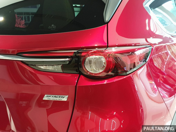 Mazda giới thiệu CX-8 tại Malaysia; 2 phiên bản động cơ xăng và dầu; bỏ ngỏ khả năng về Việt Nam