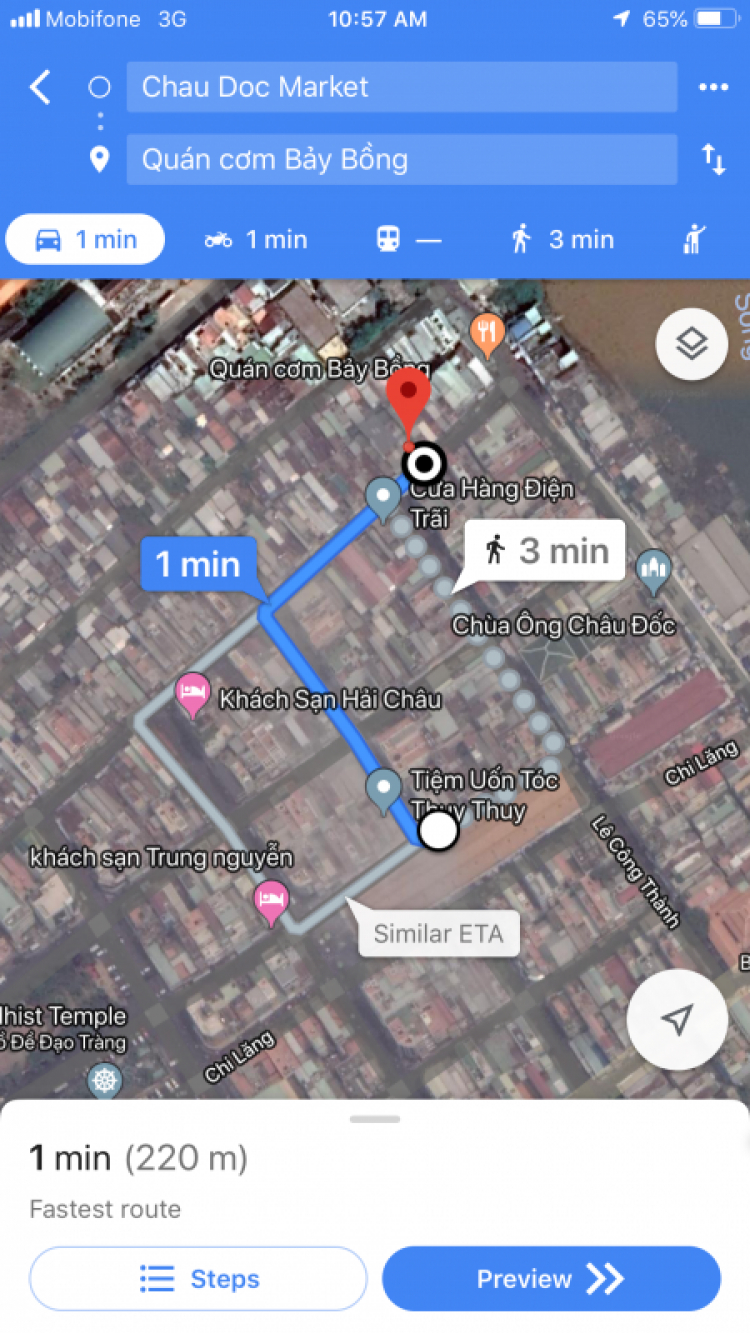 Tư vấn đường đi Miếu Bà Châu Đốc Tư vấn đường đi Miếu Bà Châu Đốc