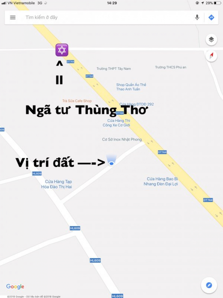 Đất đẹp tại Phường Phú An , Bến Cát ,BD