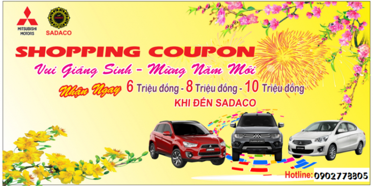 VUI GIÁNG SINH - MỪNG NĂM MỚI CÙNG MITSUBISHI SADACO