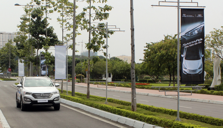 Hyundai Thành Công tổ chức lái thử xe SantaFe 2015
