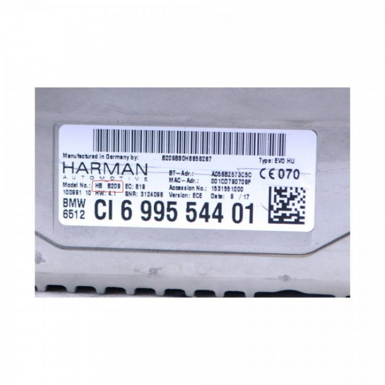 NBT EVO ID6 F10 NBT EVO ID6 F10