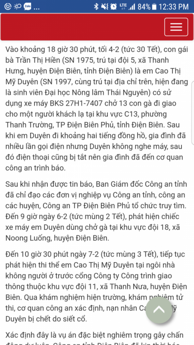 Vụ án Điện Biên (1): Hoang báo