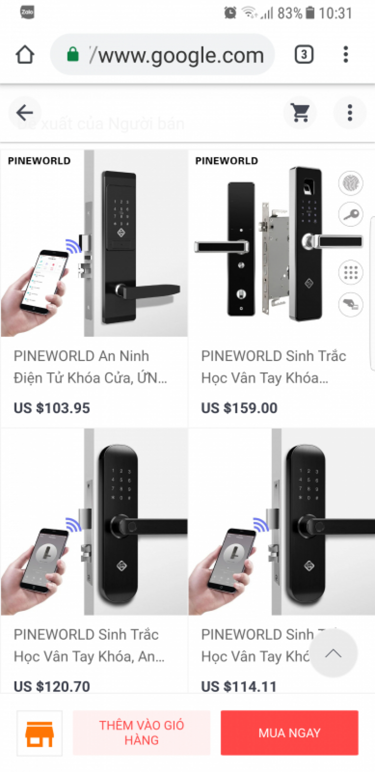 Khoá từ vân tay cho cửa chính căn hộ Khoá từ vân tay cho cửa chính căn hộ