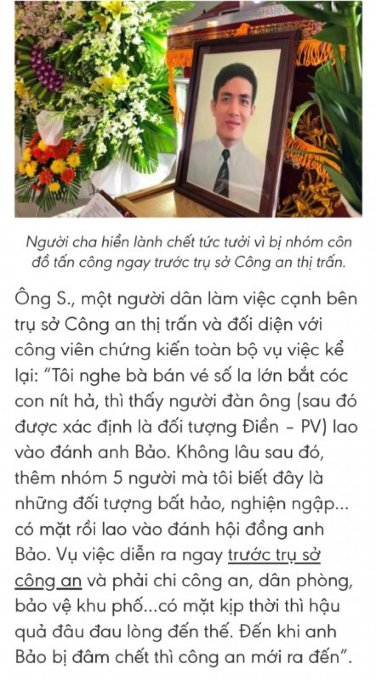 Vụ án Điện Biên (2): Cười trên sự đau khổ của gia đình nạn nhân và những hạt sạn ở báo tuổi trẻ Vụ án Điện Biên (2): Cười trên sự đau khổ của gia đình nạn nhân và những hạt sạn ở báo tuổi trẻ