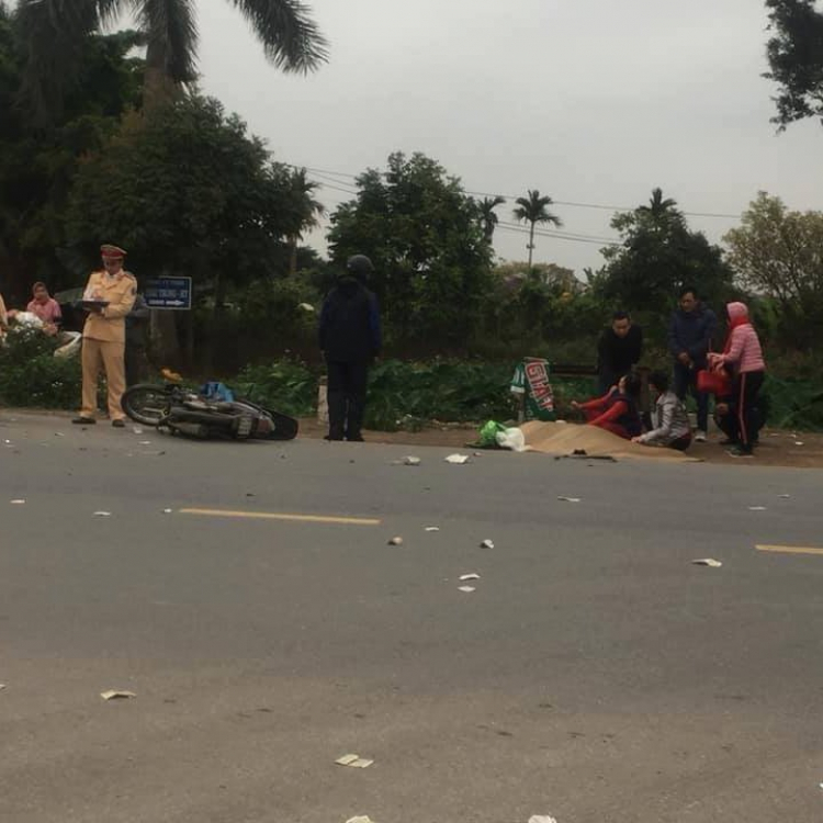 Hưng Yên: Truy tìm tài xế gây tai nạn rồi bỏ trốn