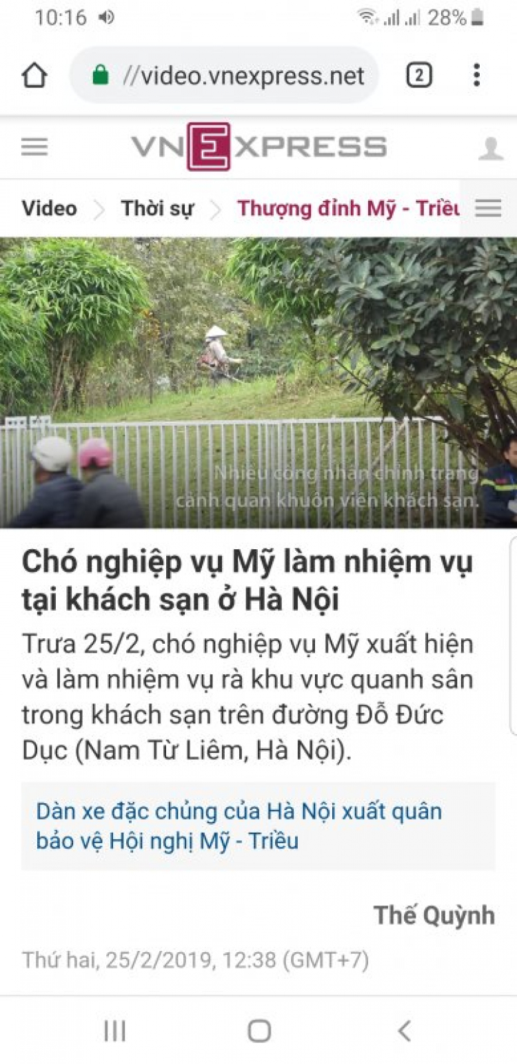 Huy động cả 1 sư đoàn bảo vệ Hội nghị thượng đỉnh Mỹ - Triều diễn ra tại Hà Nội