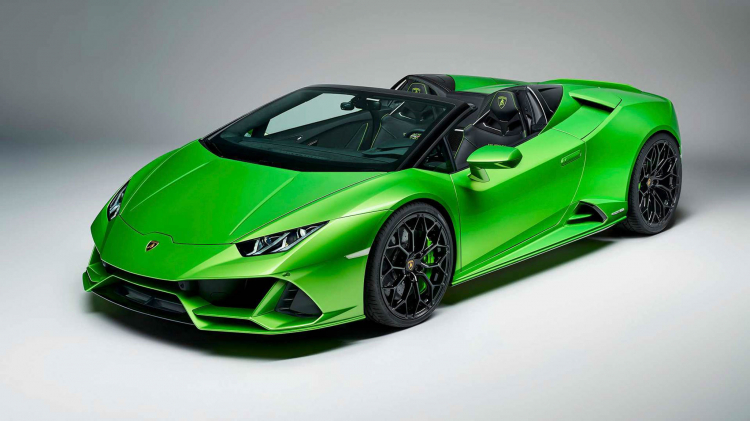 Ra mắt siêu mui trần Lamborghini Huracan EVO Spyder: Kẻ thách thức Ferrari 488 Pista Spyder