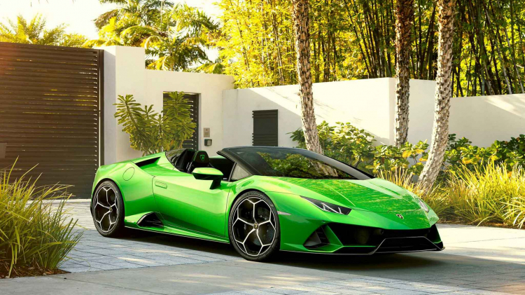 Ra mắt siêu mui trần Lamborghini Huracan EVO Spyder: Kẻ thách thức Ferrari 488 Pista Spyder