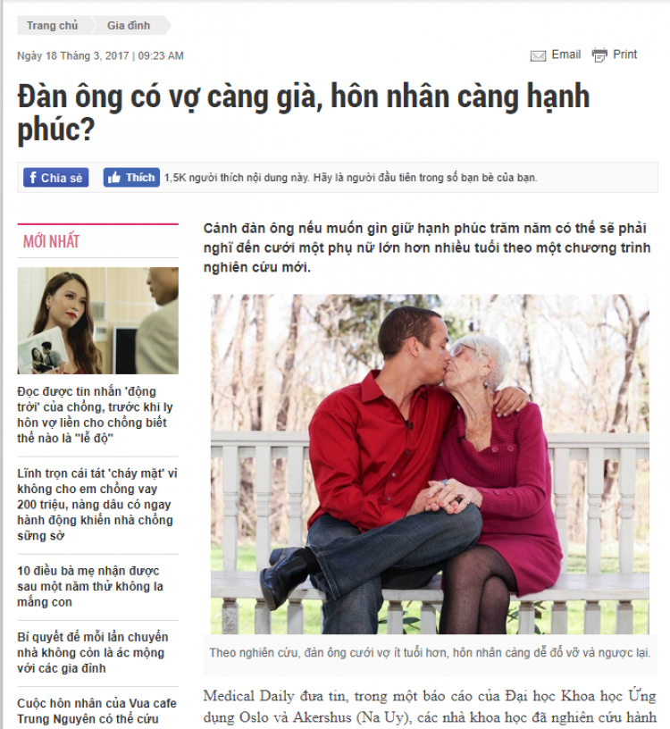 Lấy vợ hơn 5 tuổi Lấy vợ hơn 5 tuổi