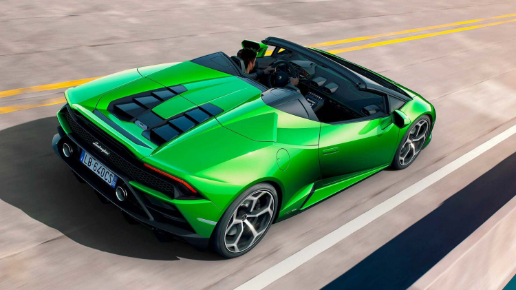 Ra mắt siêu mui trần Lamborghini Huracan EVO Spyder: Kẻ thách thức Ferrari 488 Pista Spyder