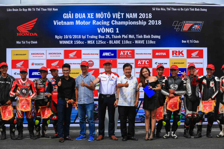 Honda Việt Nam công bố định hướng hoạt động đua xe thể thao trong năm 2019