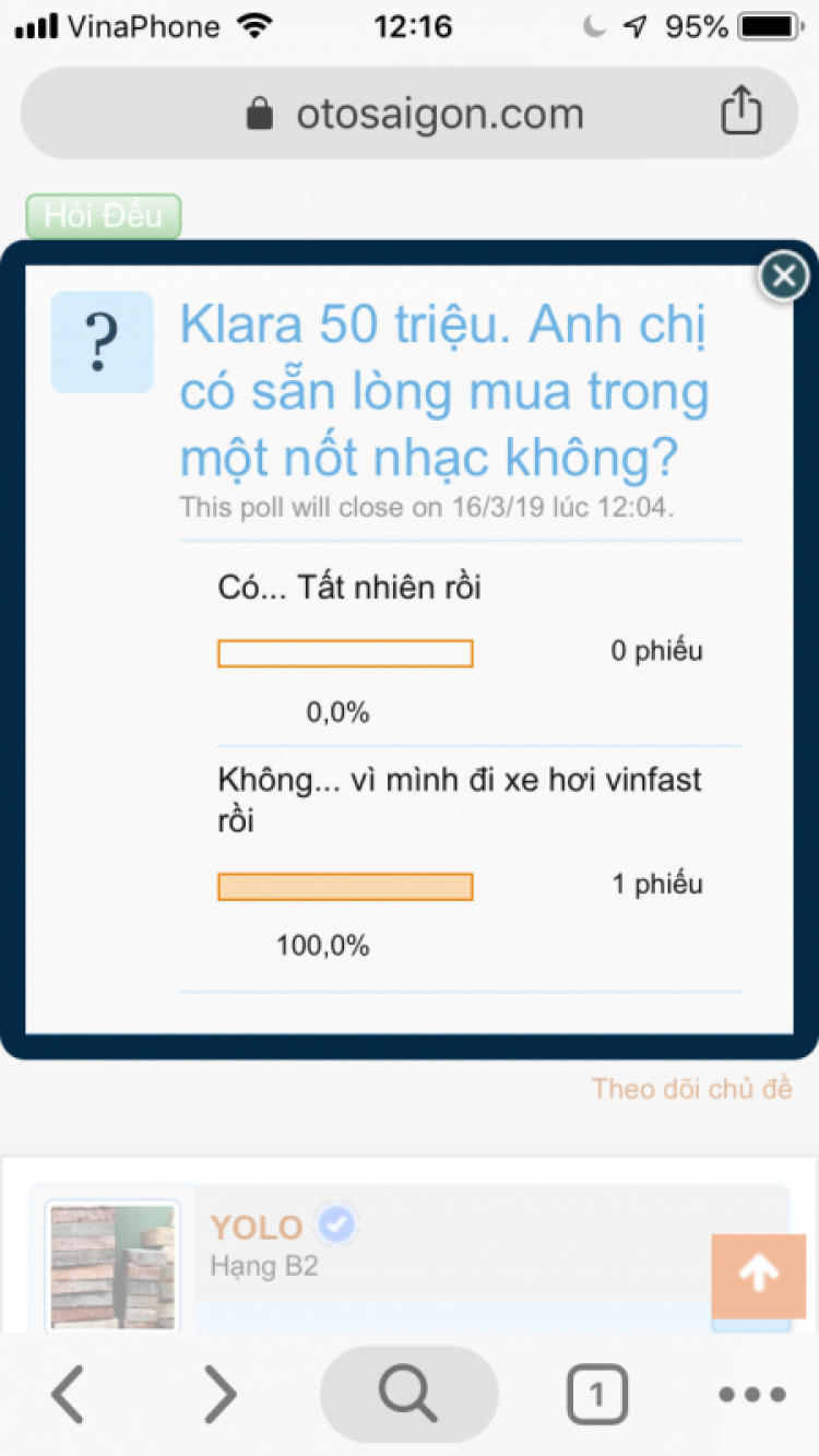 Klara 50 triệu có mua không