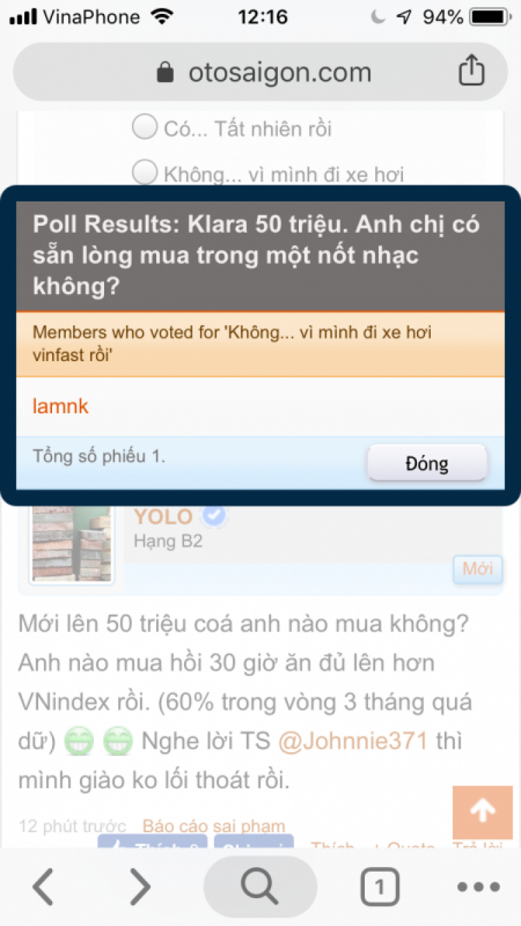 Klara 50 triệu có mua không