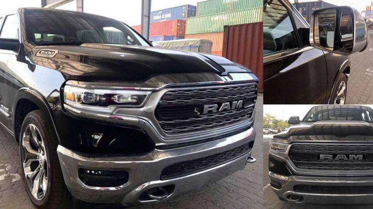 Bán tải cỡ lớn Ram 1500 Limited 2019 về Việt Nam; giá khoảng 4,5 tỷ đồng; đối thủ của Ford F-150