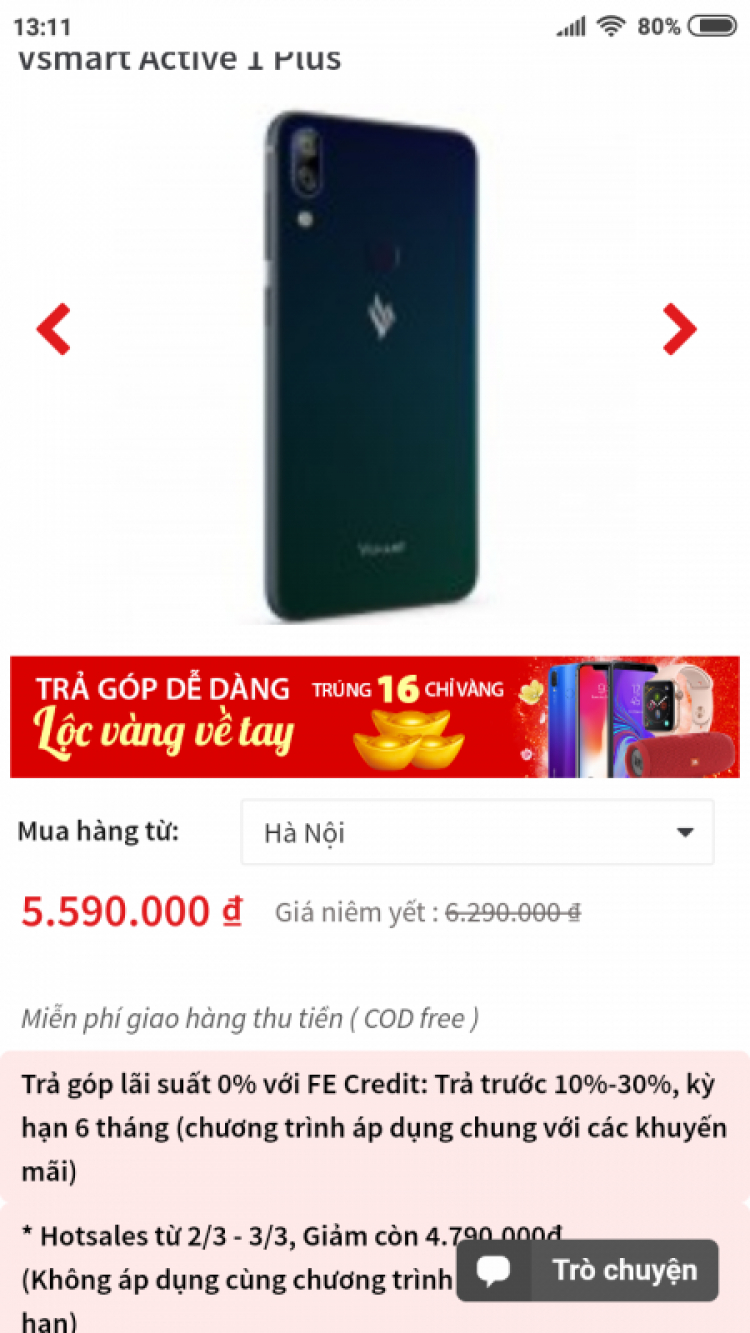 Vinsmart đang sale trên adayroi nghen Vinsmart đang sale trên adayroi nghen