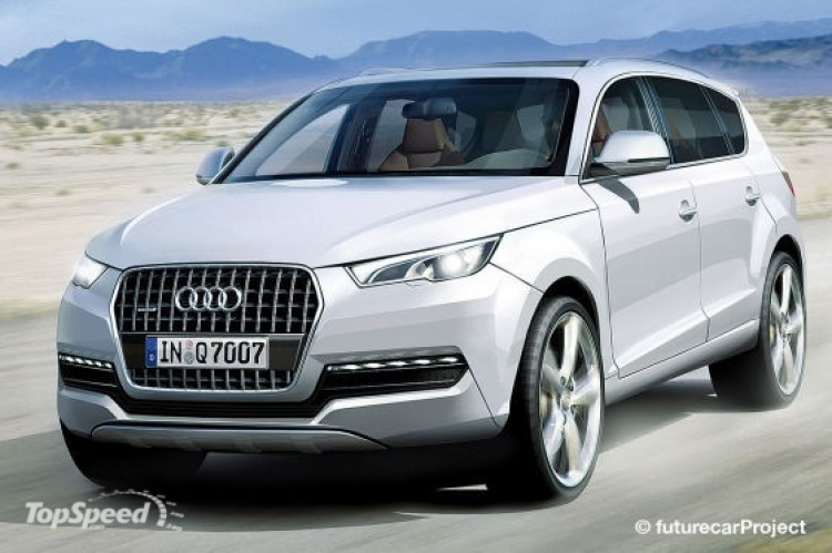 Audi công bố hình ảnh đầu tiên Q7 thế hệ mới