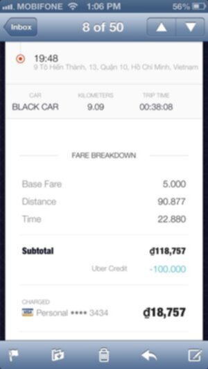 Các bác thấy dịch vụ Uber này thế nào ạ?