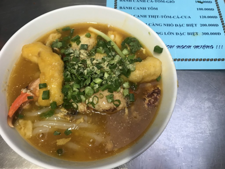 Bánh canh cua.