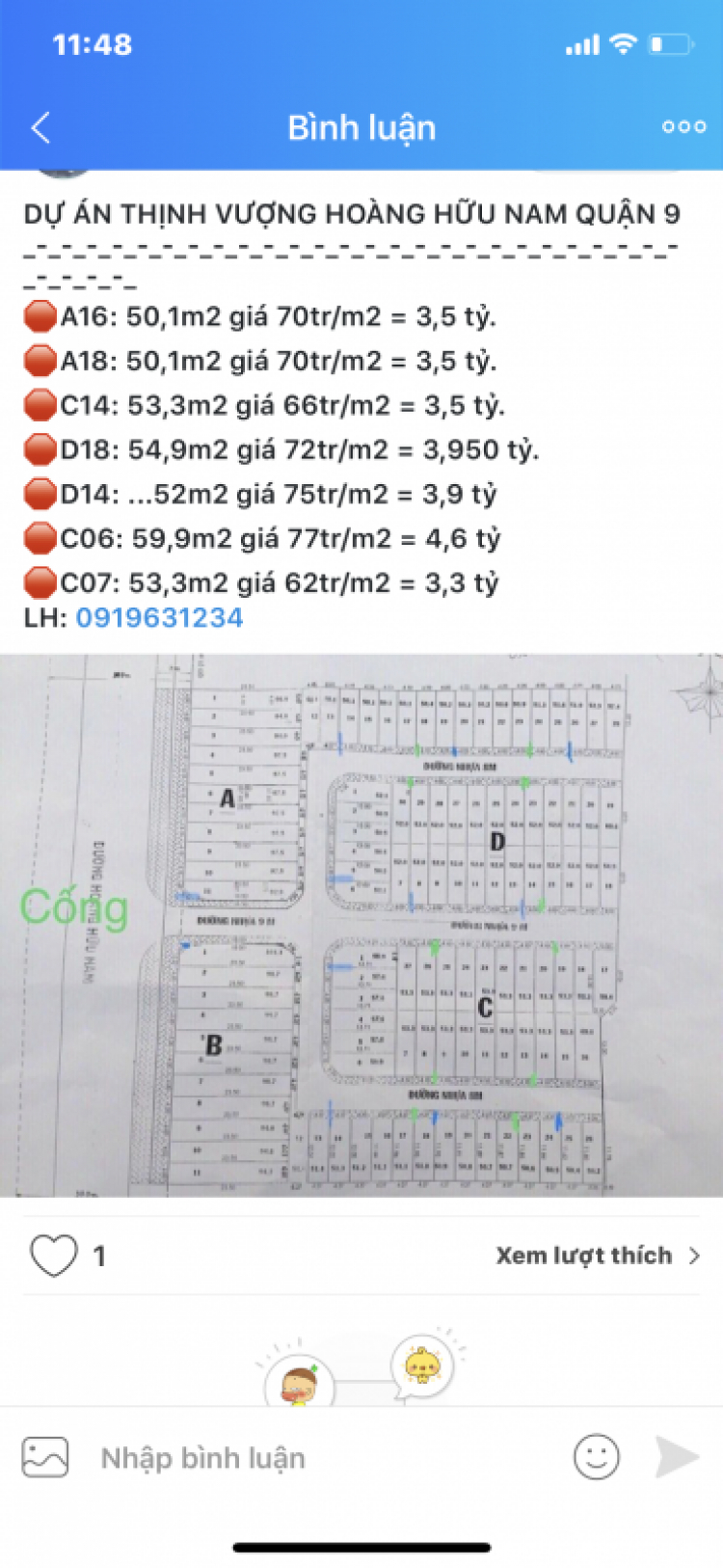 Đất nền Q9 cạnh BV Ung Bướu , BX Miền Đông , Metro số 1 có nên đầu tư ?