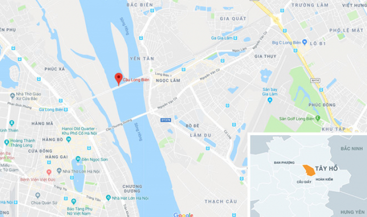 Chuyện thật như đùa: Đi bộ trên đường sắt người đàn ông bị tàu tông xuống sông mất tích