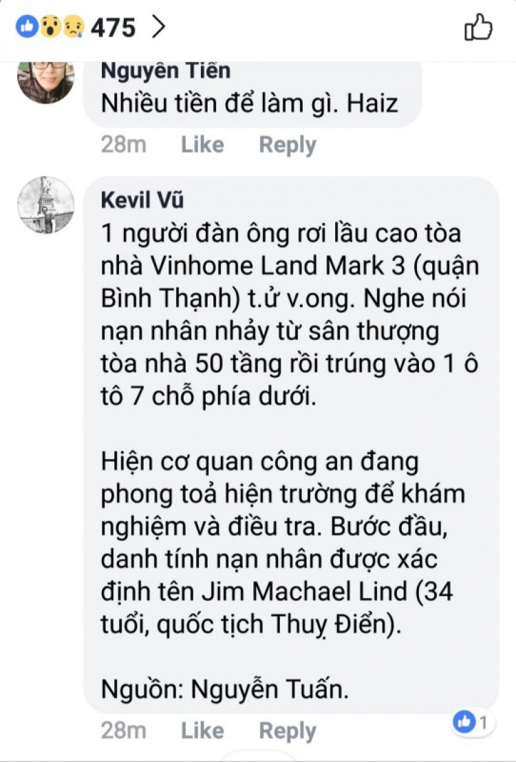 Vinhome có biến nhảy lầu?