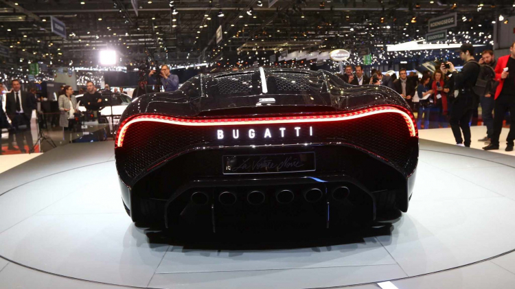 [GMS2019] Siêu phẩm Bugatti La Voatio Noire ra mắt: Chỉ một chiếc được sản xuất; giá hơn 259 tỷ đồng