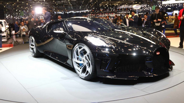 [GMS2019] Siêu phẩm Bugatti La Voatio Noire ra mắt: Chỉ một chiếc được sản xuất; giá hơn 259 tỷ đồng