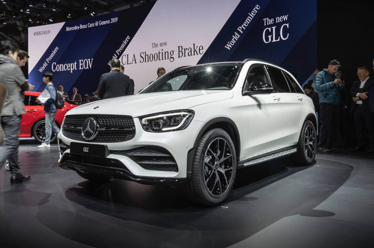 [GMS 2019] Mercedes-Benz GLC 2020 trình làng: Cập nhật kiểu dáng mới và động cơ mới