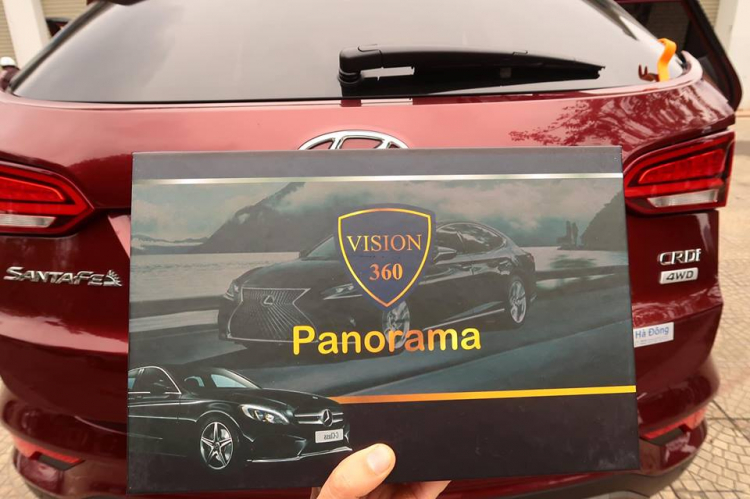 Camera 360 độ Panaroma bạn đồng hành trên mọi cung đường