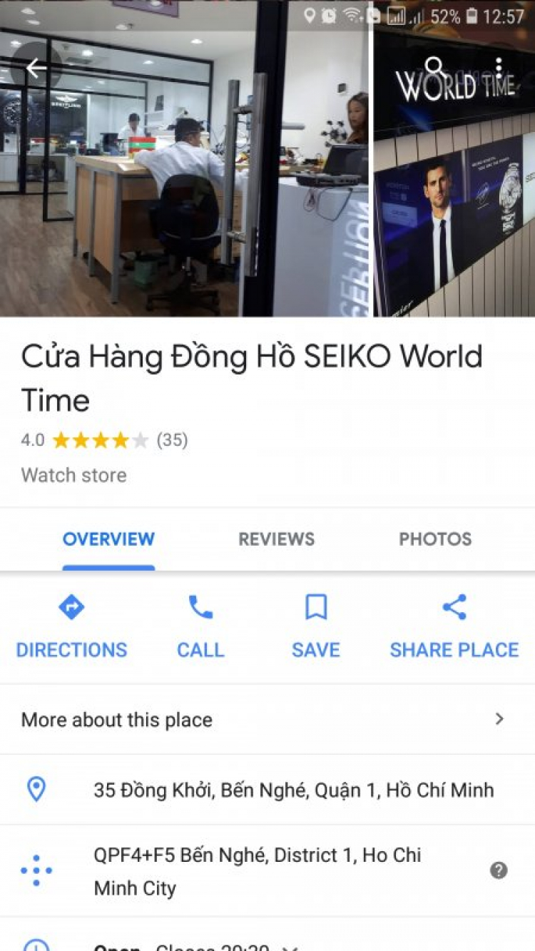 Địa chỉ trung tâm bảo hành đồng hồ Seiko tại TPHCM Địa chỉ trung tâm bảo hành đồng hồ Seiko tại TPHCM