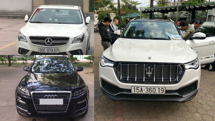 Kì lạ: Nhiều người Việt đi xe Trung Quốc lại cứ gắn logo xe sang