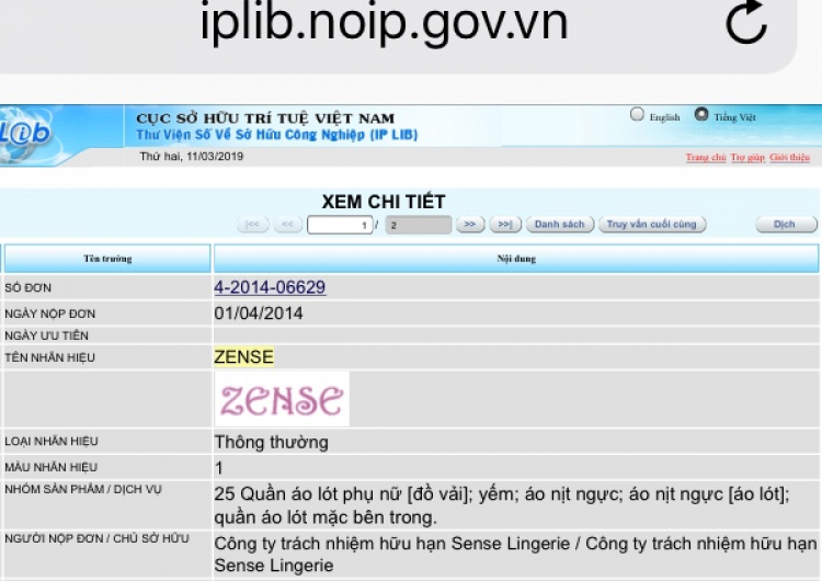Đăng kí sỡ hữu trí tuệ nhãn hiệu? Đăng kí sỡ hữu trí tuệ nhãn hiệu?