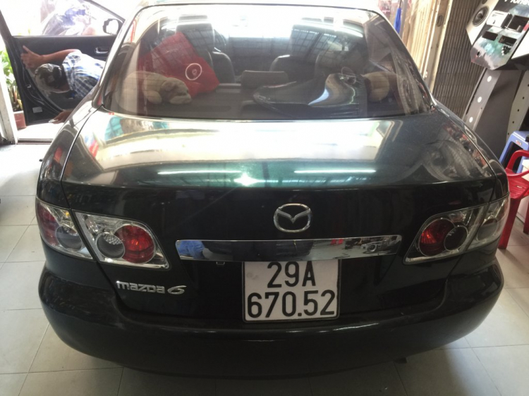 Độ nhẹ âm thanh cho Mazda 6