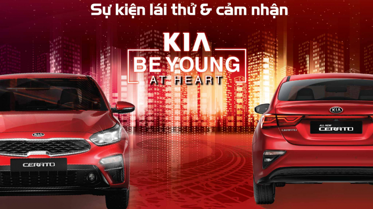 Khởi Động Chuỗi Sự Kiện Lái Thử Xe Kia – Be Young At Heart