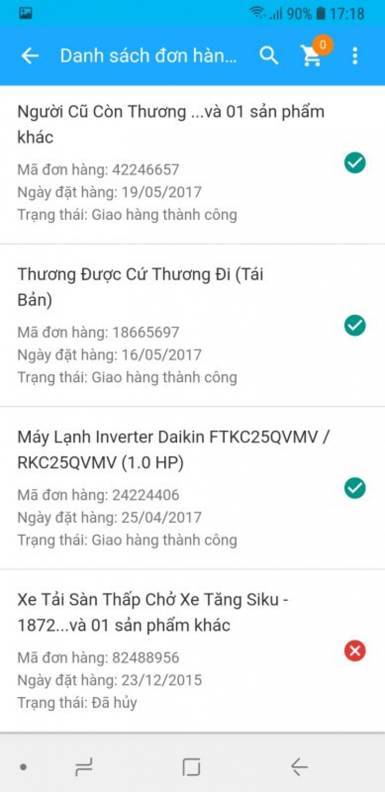 Mua hàng qua Lazada và Shopee lừa dào?