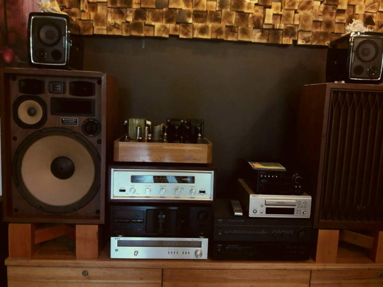 Tập tành đua đòi Vintage audio...