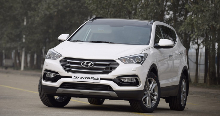 Tìm mua xe Hyundai Santafe 2013-2015 máy xăng
