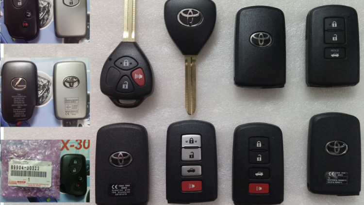 Cần làm lại chìa khoá xe Toyota Yaris 2015
