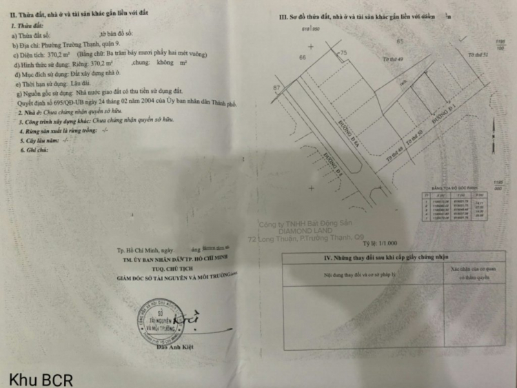 BCR quận 9 BCR quận 9