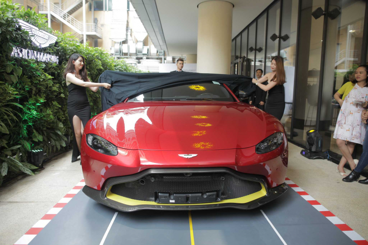 Aston Martin đã bán chính hãng ở Việt Nam, showroom tại Sài Gòn