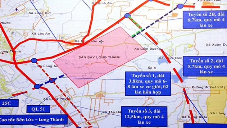 Đã phê duyệt kế hoạch SDĐ 2019 cho sân bay Long Thành và 2 khu TĐC sân bay 365 ha Lộc An Bình Sơn Đã phê duyệt kế hoạch SDĐ 2019 cho sân bay Long Thành và 2 khu TĐC sân bay 365 ha Lộc An Bình Sơn